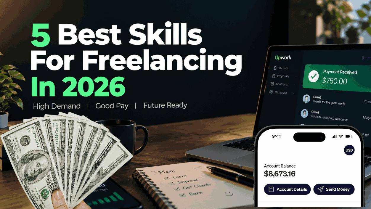 You are currently viewing 5 Best Skills to Learn for Freelance Career