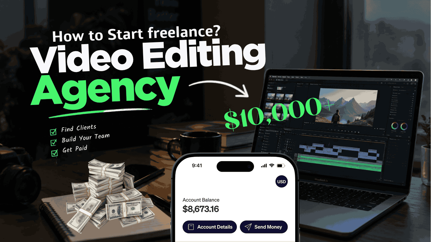 You are currently viewing How to Start a Video Editing Agency